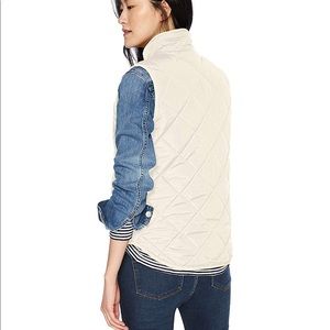 J.Crew Excursion Quilted Down Vest Bleached Sand